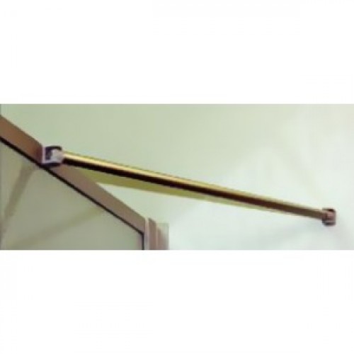 RONAL EVT rohová vzpěra pro boční stěnu 50cm, aluchrom EVT50500 RONAL EVT rohová vzpěra pro boční stěnu 50cm, aluchrom EVT50500