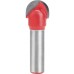 EXTOL PREMIUM fréza čelní oblá (vypouklá) do dřeva, R6,3xD12,7xH10, stopka 8mm 8802126