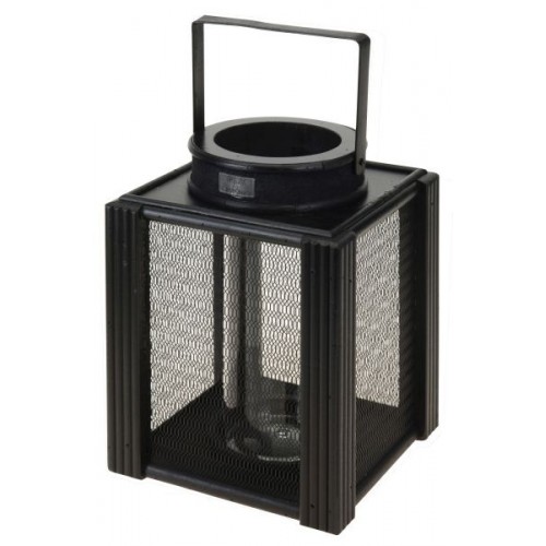 EXCELLENT Lucerna dřevěná, 19,5x19,5x26 cm, černá KO-HZ1100280 EXCELLENT Lucerna dřevěná, 19,5x19,5x26 cm, černá KO-HZ1100280