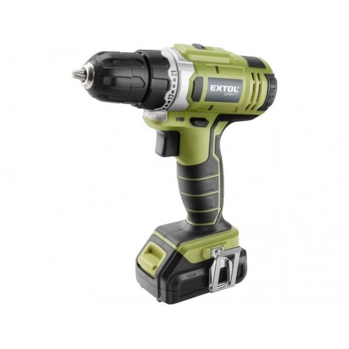 EXTOL CRAFT vrtací šroubovák aku, 12V Li-ion, 1300mAh 402400 EXTOL CRAFT vrtací šroubovák aku, 12V Li-ion, 1300mAh 402400