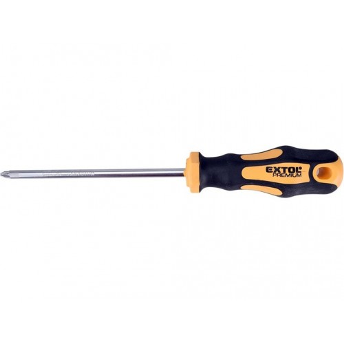 EXTOL PREMIUM šroubovák křížový PZ 2x125 mm CrV 8819237 EXTOL PREMIUM šroubovák křížový PZ 2x125 mm CrV 8819237