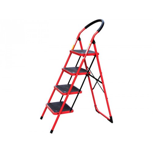 EXTOL PREMIUM schůdky skládací ocelové, 4 stupně 8849032