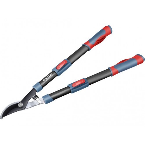 EXTOL PREMIUM nůžky na větve teleskopické dvousečné 640-905mm HCS 8873106