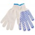 EXTOL CRAFT rukavice bavlněné s PVC terčíky na dlani, velikost 10" 99708
