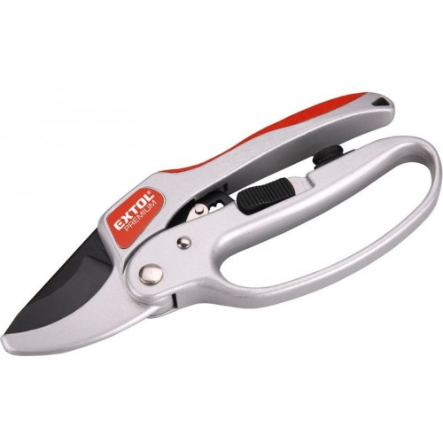 EXTOL PREMIUM nůžky zahradnické s rohatkovým převodem 205 mm 8872180