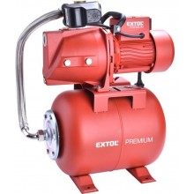 EXTOL PREMIUM čerpadlo proudové s tlakovou nádobou, 750W, 5270l/hod. 8895095