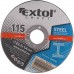 EXTOL CRAFT kotouče 115x1,6x22,2mm, řezné na kov 5ks 106910