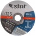 EXTOL CRAFT kotouče 125x1,6x22,2mm, řezné na kov 5ks 106920