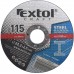 EXTOL CRAFT kotouče 115x2,5x22,2mm, řezné na kov 5ks 108010