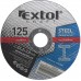 EXTOL CRAFT kotouče 125x2,5x22,2mm, řezné na kov 5ks 108020