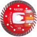 EXTOL PREMIUM kotouč diamantový řezný 125x22,2mm - TURBO 108952