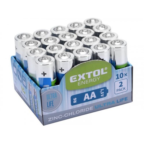 EXTOL Energy Tužkové baterie AA 1,5V 42003