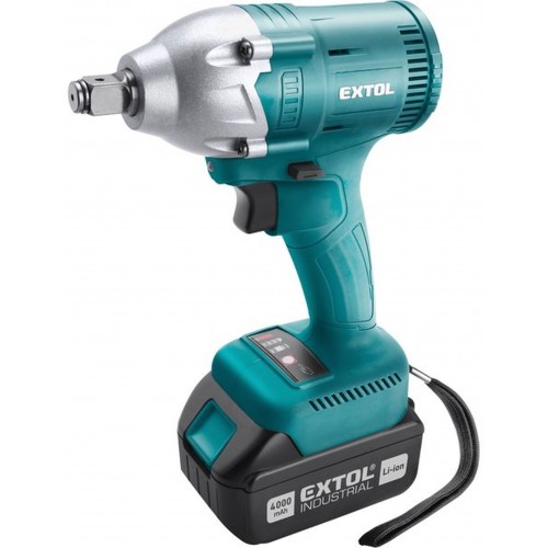 EXTOL INDUSTRIAL utahovák rázový aku 1/2", brushless, 18V Li-ion, 2x4000mAh 8791255 EXTOL INDUSTRIAL utahovák rázový aku 1/2", brushless, 18V Li-ion, 2x4000mAh 8791255