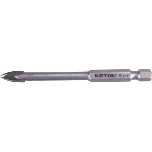 EXTOL PREMIUM vrták na sklo a keramiku karbidový, 8mm 8801888 EXTOL PREMIUM vrták na sklo a keramiku karbidový, 8mm 8801888