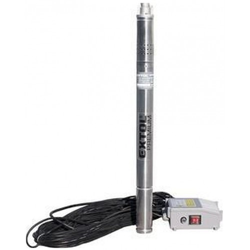 EXTOL PREMIUM čerpadlo do vrtu, 250W, 48m, 1000l/h, 52mm, 1/2" 8895060