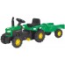 BUDDY TOYS BPT 1012 Šlapací traktor s odpojitelným vozíkem 57000301