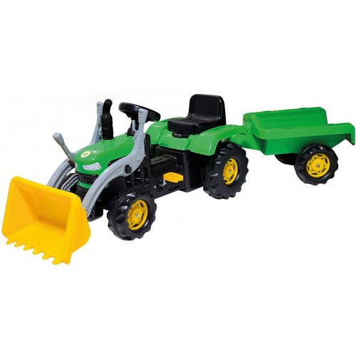 BUDDY TOYS BPT 1031 Šlapací traktor se lžící 57000302