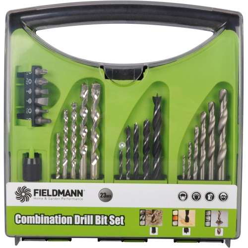 FIELDMANN FDV 9003 Sada 23ks vrtáky, bity 50000914 FIELDMANN FDV 9003 Sada 23ks vrtáky, bity 50000914