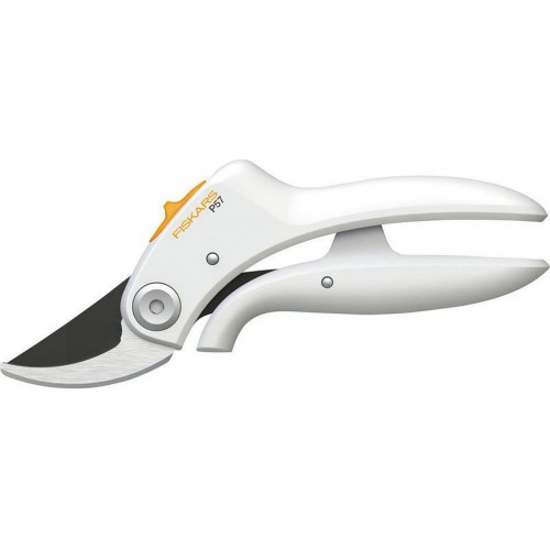 Fiskars PowerLever Nůžky dvoučepelové P57, bílé 1026916