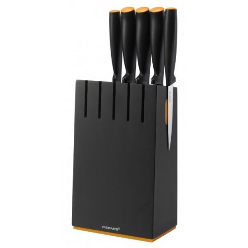 Fiskars Functional Form blok černý s 5 noži (102638) 1014190