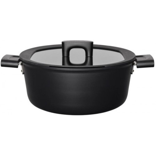 Fiskars Hard Face Hrnec s pokličkou 5 L / 26 cm 1020876 Fiskars Hard Face Hrnec s pokličkou 5 L / 26 cm 1020876