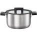 Fiskars Hard Face Hrnec s pokličkou 3,5L / 20cm, nerezová ocel 1025231