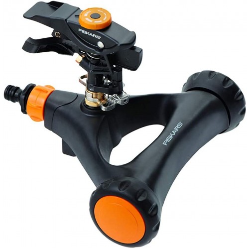 FISKARS Impulzní zavlažovač, kovový s kolečky 1023656