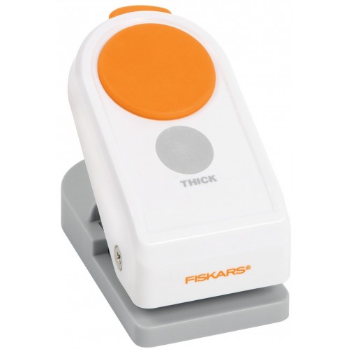 Fiskars Power Punches děrovačka silných materiálů M 2,5 cm, kolečko 1020489