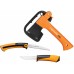 FISKARS Set kempingová sekera X5 + nůž Hardware + Pilka Xsharp SW73 1057912