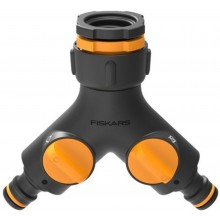 FISKARS Comfort Dvojitá spojka ke kohoutku pro všechny velikosti 1027061