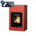 HS FLAMINGO AQUAFLAM VARIO SAPORO 11/5kW krbová kamna, elektronická regulace červená HSF34-085
