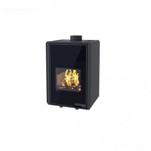 HS FLAMINGO DELUXE ® MALIA Krbová kamna 9kW, černá HSF42-019