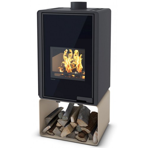 HS FLAMINGO DELUXE ® PENTAI Krbová kamna 9kW, krémová HSF42-023