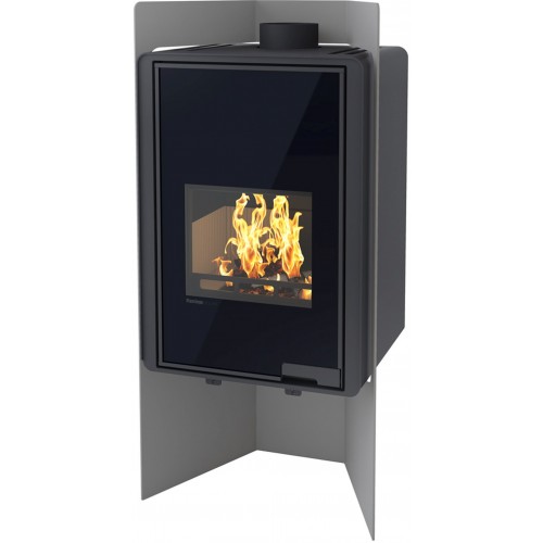 HS FLAMINGO DELUXE ® PULAU Krbová kamna 9kW, šedá HSF42-031