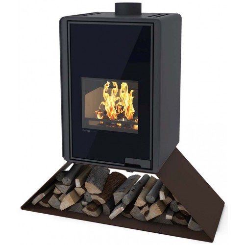 HS FLAMINGO DELUXE ® SENAI Krbová kamna 9kW, hnědá/sametová HSF42-034 HS FLAMINGO DELUXE ® SENAI Krbová kamna 9kW, hnědá/sametová HSF42-034