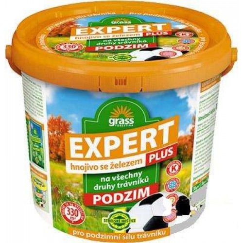 FORESTINA EXPERT PODZIM PLUS Trávníkové hnojivo 10 kg kbelík