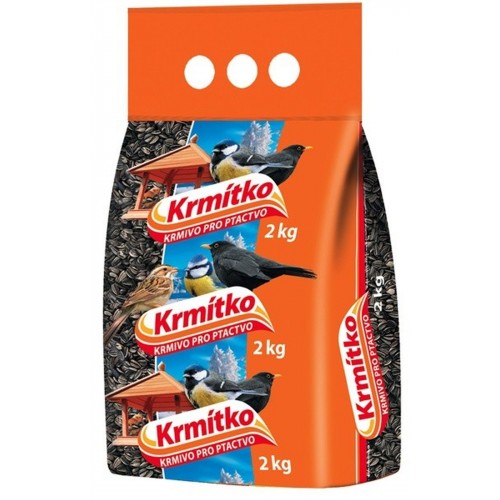 KRMÍTKO Krmivo pro ptactvo - slunečnice žíhaná 2 kg