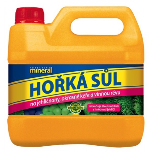 MINERAL Hořká sůl tekutá proti žloutnutí listí a jehličí 3l
