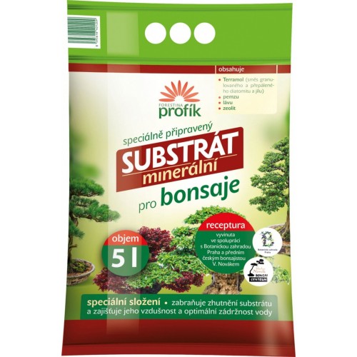FORESTINA Profík substrát na bonsaje 5l