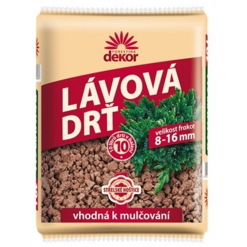 FORESTINA Dekor Lávová drť 8-16mm, 10l FORESTINA Dekor Lávová drť 8-16mm, 10l