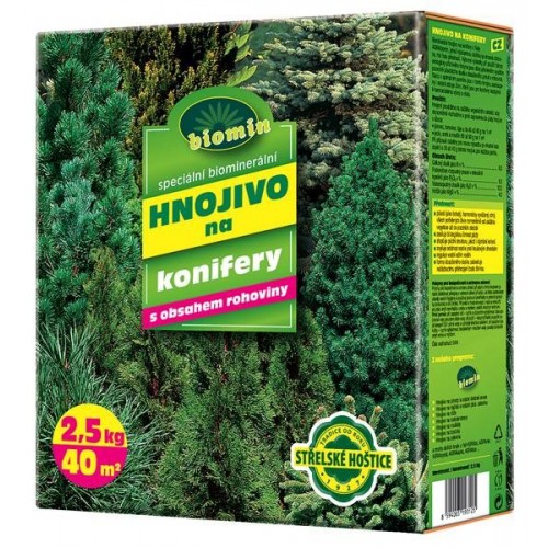 FORESTINA Biomin Hnojivo na jehličnany 2,5kg 1203010 FORESTINA Biomin Hnojivo na jehličnany 2,5kg 1203010