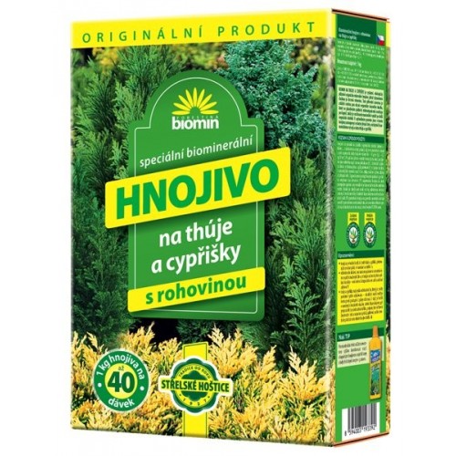 Biomin Hnojivo na thuje a cypřišky 1kg 1203014