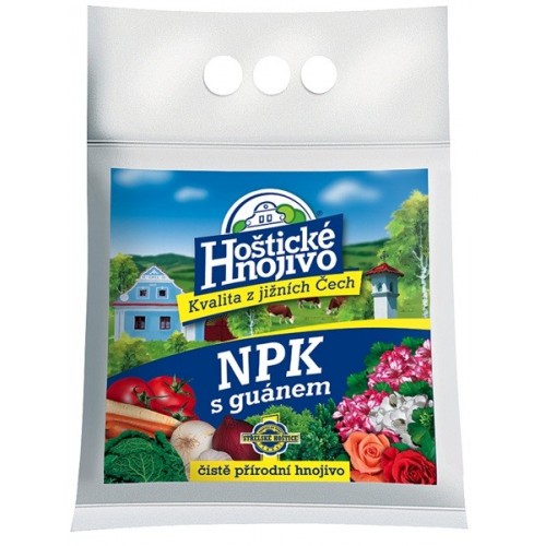 Hoštické NPK hnojivo s guánem 2,5kg