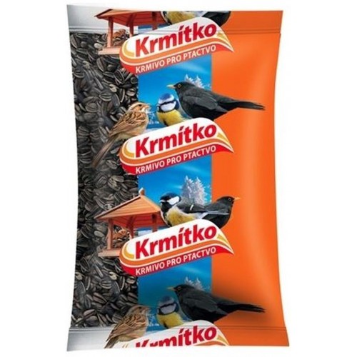 KRMÍTKO Krmivo pro ptactvo - slunečnice žíhaná 800 g