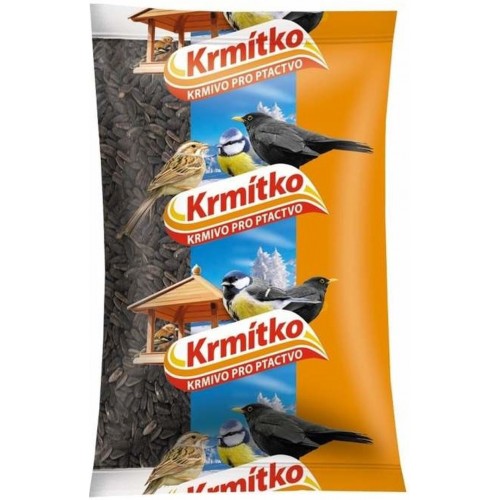 KRMÍTKO Krmivo pro ptactvo - slunečnice černá 800 g KRMÍTKO Krmivo pro ptactvo - slunečnice černá 800 g