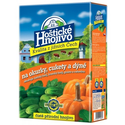 Hoštické hnojivo na okurky, cukety a dýně 1kg, 1204013