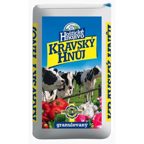 Hoštické hnojivo kravský hnůj 25kg 1207032