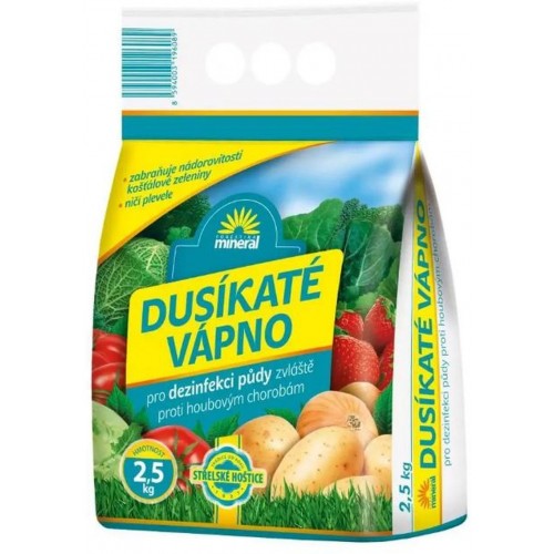 FORESTINA Dusíkaté vápno pro dezinfekci půdy 2,5kg