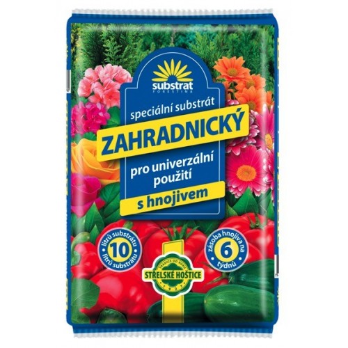 FORESTINA Zahradnický substrát 10 l univerzální s hnojivem FORESTINA Zahradnický substrát 10 l univerzální s hnojivem