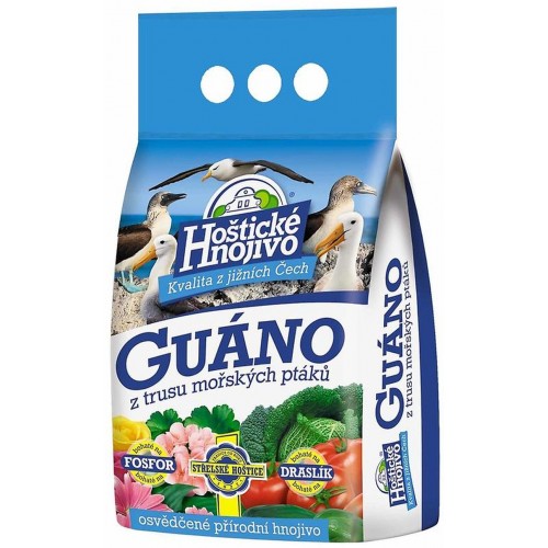 FORESTINA Hoštické Hnojivo Guáno granulované 2,5kg
